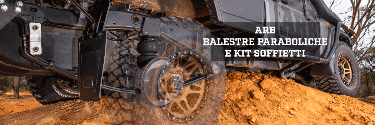 Balestre paraboliche e kit soffietti