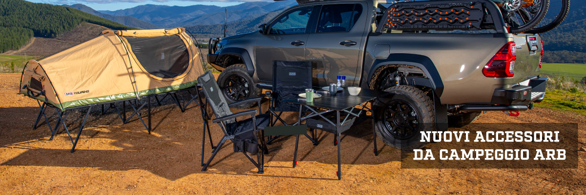 Nuova gamma di prodotti ARB per il tempo libero