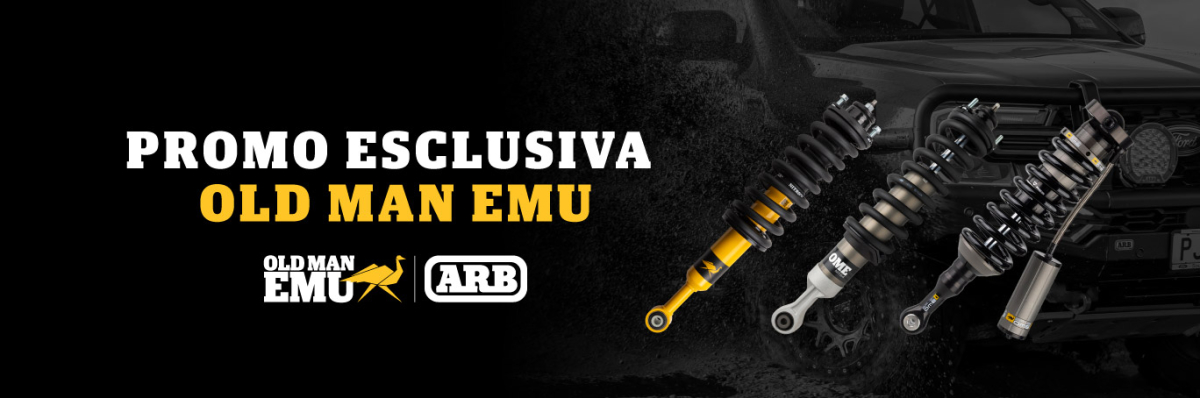 PROMO SOSPENSIONI OLD MAN EMU