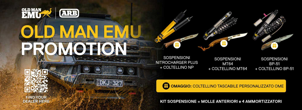 PROMOZIONE OLD MAN EMU CON OMAGGIO ESCLUSIVO