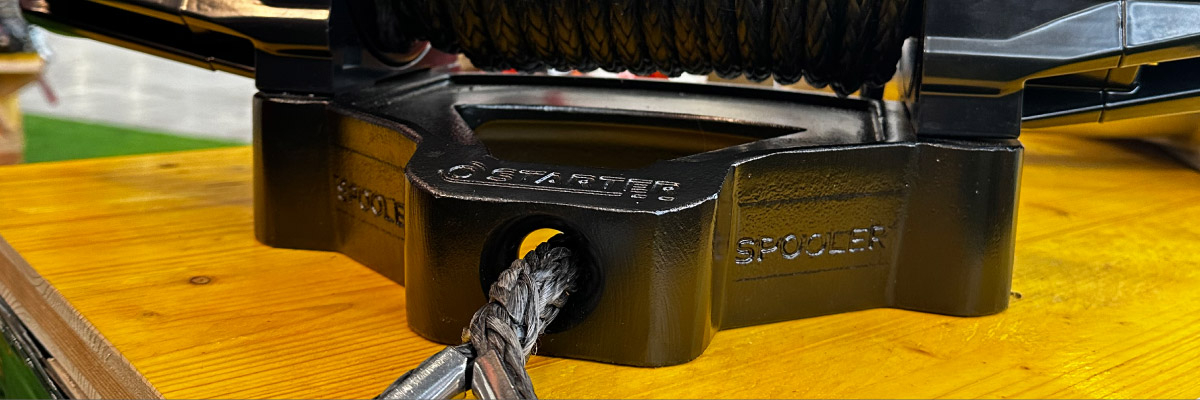 SPOOLER DEVICE Sistema di avvolgimento per il cavo del verricello