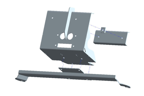 KIT MONTAGGIO VERRICELLO DACIA DUSTER DAL 2010 AL 09/2020 CON VERRICELLO WARN AXON 55-S