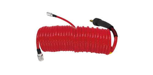KIT TUBO A SPIRALE CON CONNETTORE MASCHIO E 2 TUBI