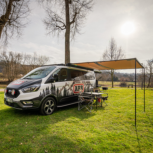 ARB TENDALINO 3.0 X 2.5 MT CON LUCI INCLUSE - COPERTURA ALLUMINIO NERO