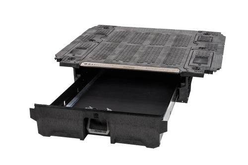 DECKED CASSETTONE SCORREVOLE PER TOYOTA HILUX REVO DAL 2015 IN POI DOPPIA CABINA