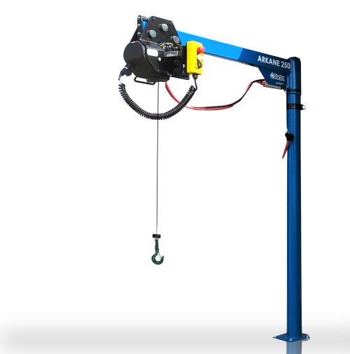 STARTER ARKANE 250 EL GRU CON VERRICELLO ELETTRICO 12V 250KG FISSA CAVO SINTETICO