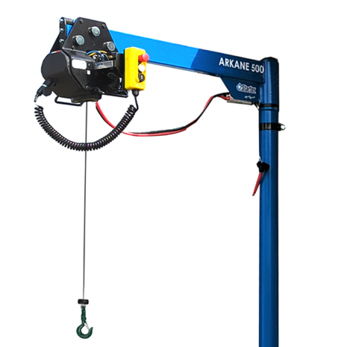 STARTER ARKANE 500 EL GRU CON VERRICELLO ELETTRICO 12V 500KG FISSA CAVO SINTETICO
