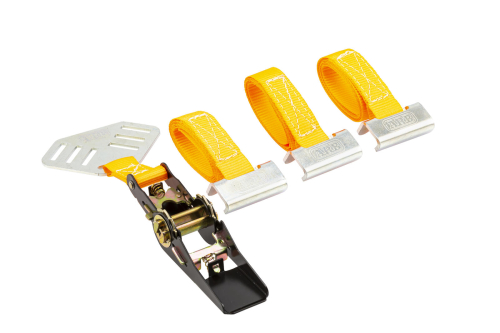 ARB BASE RACK CINGHIA A Y FERMA RUOTA DI SCORTA CON ATTACCO AL PORTAPACCHI