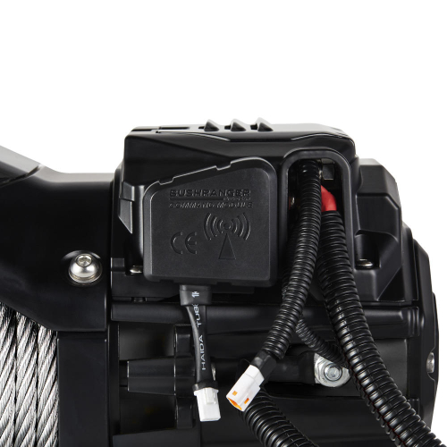 BUSHRANGER VERRICELLO  PER FUORISTRADA 12000LB COVERT A BASSO PROFILO 12V - CAVO IN ACCIAIO