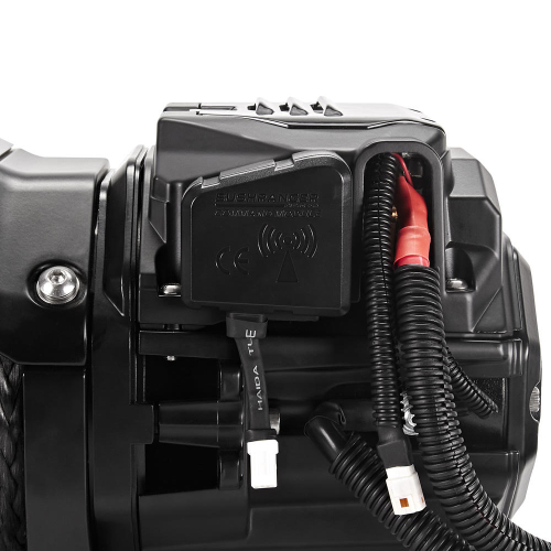 BUSHRANGER VERRICELLO PER FUORISTRADA 12000LB COVERT A BASSO PROFILO 12V - CAVO TESSILE