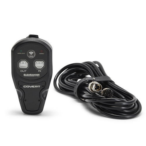 BUSHRANGER VERRICELLO PER FUORISTRADA 10000LB COVERT A BASSO PROFILO 12V - CAVO SINTETICO