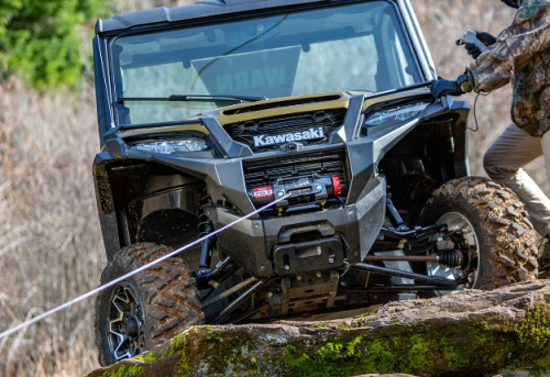 VERRICELLO WARN DA ATV R25 CON CAVO IN ACCIAIO