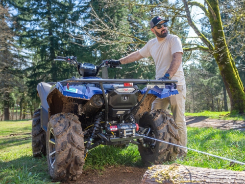 VERRICELLO WARN DA ATV R25-S CON CAVO SINTETICO