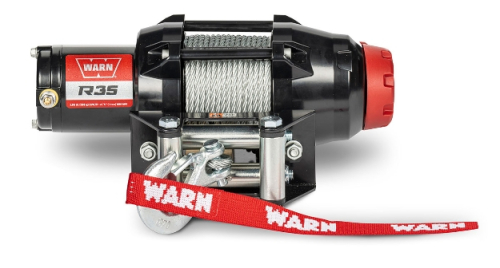 VERRICELLO WARN DA ATV R35 CON CAVO IN ACCIAIO