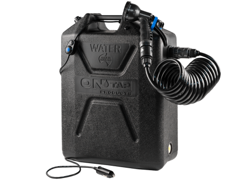 ARB ONTAP DOCCIA PORTATILE CON TANICA NERA