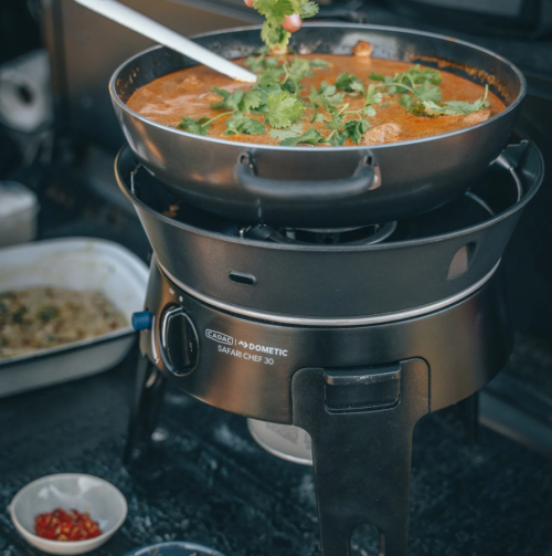 GRIGLIA MULTIUSO DOMETIC MODELLO SAFARI CHEF 30 HP DELUXE