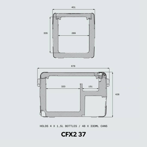 Dometic Frigo/Freezer CFX2 37