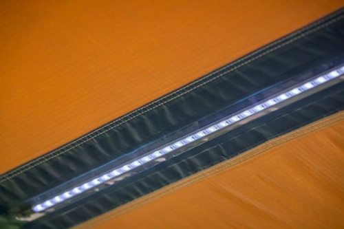 ARB TENDALINO 2.0 X 2.5 MT CON LUCI INCLUSE - COPERTURA ALLUMINIO NERO