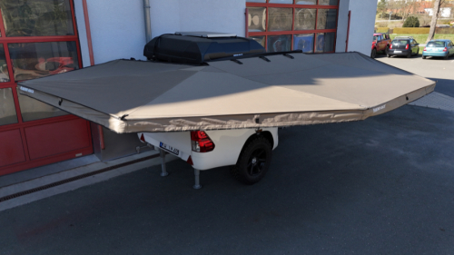 TENDALINO BATWING 270 RHINO RACK AUTOPORTANTE - LATO SINSITRO