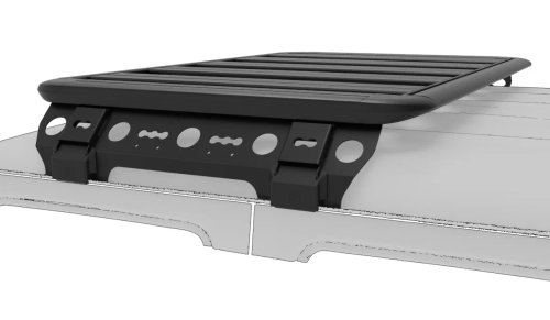 KIT PORTAPACCHI RHINO RACK 900 X 1430 MM CON KIT PIEDI PER EMC 212