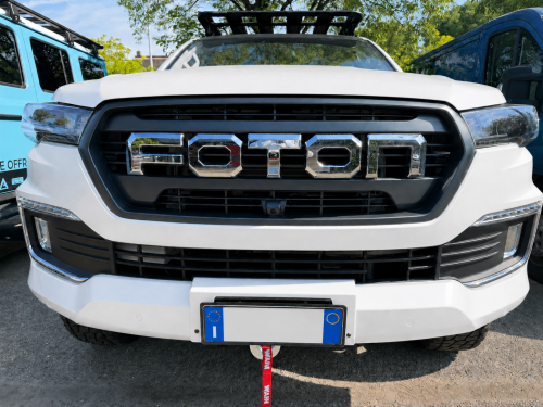 KIT MONTAGGIO VERRICELLO PER FOTON G7 CON PORTA TARGA INCLUSO