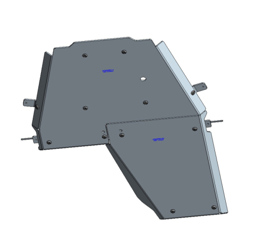 PROTEZIONE SOTTOSCOCCA DIFFERENZIALE E RIDUTTORE PER ISUZU DMAX DAL 2020 IN POI