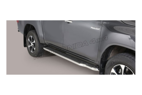 MISUTONIDA PEDANE SOTTOPORTA PER HILUX DOPPIA CABINA DAL 2015 IN POI