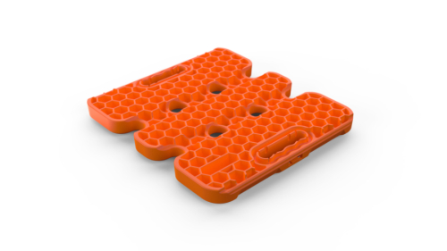 PIASTRA BASE BINDA MAXTRAX ARANCIONE