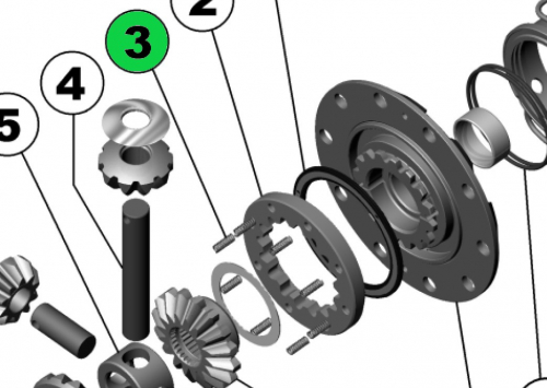 ARB RETURN SPRING KIT 12 PEZZI