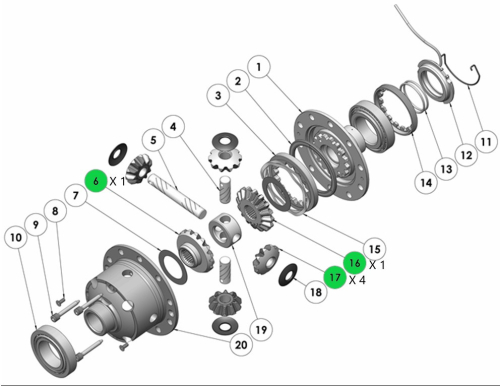 ARB KIT SATELLITI PLANETARI RD208