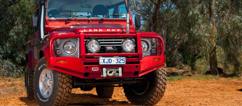 ARB PARAURTI-BULL BAR PER LAND ROVER DEFENDER - USO AGONISTICO