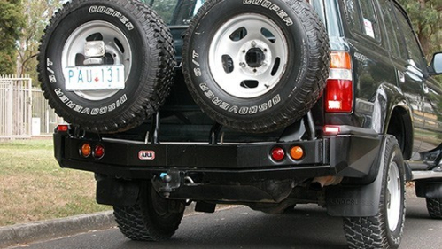 ARB PARAURTI POSTERIORE TOYOTA J80 NERO