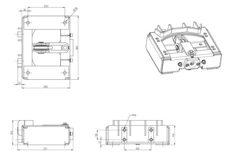 WARN SPOOLING DEVICE SERIE 9-18