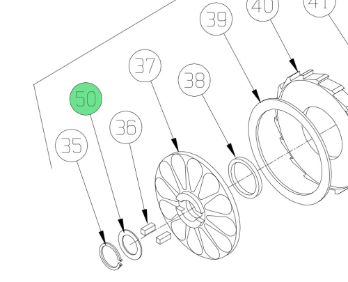 WARN MOLLA FRENO VERRICELLO 8274
