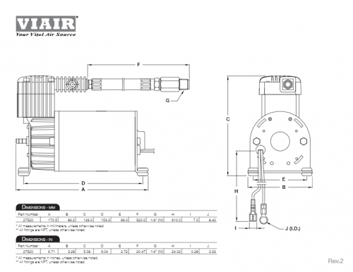 VIAIR COMPRESSORE 275C