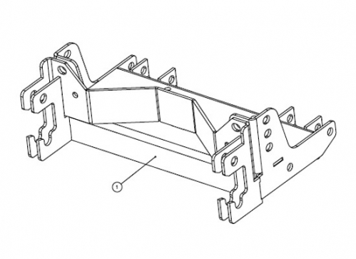 SNO-WAY RICEVITORE TRA LAMA NEVE E PUNTO FISSO TELAIO S22