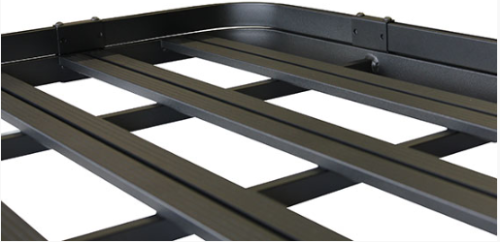 UPRACKS SET CORNICE COMPLETO  ALLUMINIO NERO PORTAPACCHI 1109