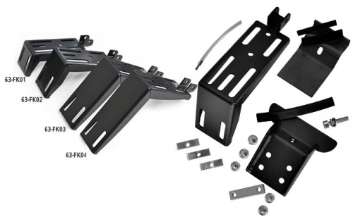 UPRACKS KIT COPPIA PIEDI DA 16 - 19 cm - GRONDA - MANINA FERRO NERA