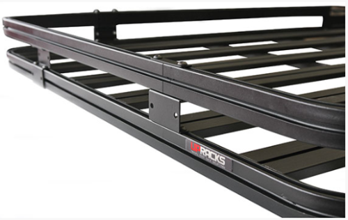 UPRACKS SET CORNICE COMPLETO  ALLUMINIO NERO PORTAPACCHI 1409