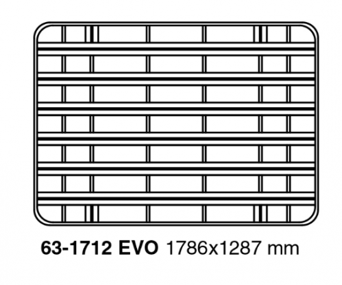 UPRACKS PORTAPACCHI 1786 x1287 ALLUMINIO 20 KG NERO - 04