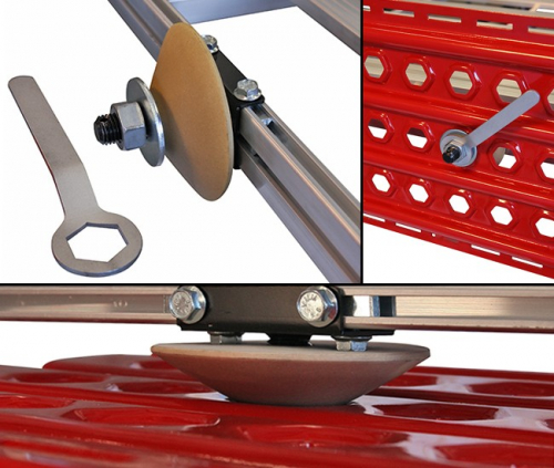 UPRACKS SET PORTA PIASTRA DA RECUPERO - KIT DA 2 SUPPORTI