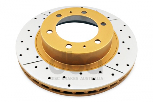 DBA DISCO FRENO FORATI BAFFATI HILUX DAL 2005 AL 2015