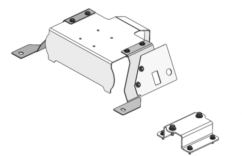 ARB PIASTRA INSTALLAZIONE COMPRESSORE PER JEEP JL