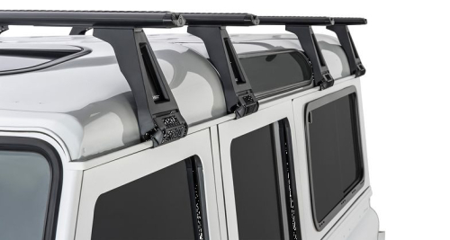 RHINO RACK KIT BARRE VORTEX 1500MM LAND ROVER DEFENDER 110 CON PIEDI