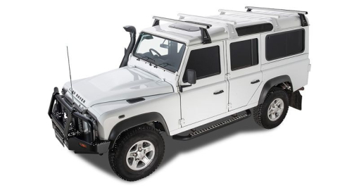RHINO RACK KIT BARRE HD 1500MM SILVER DEFENDER 110 CON PIEDI
