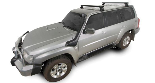 RHINO RACK KIT BARRE HD 1375MM NERE NISSAN Y61