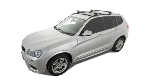 RHINO RACK KIT BARRE VORTEX 1260MM NERE PER BMW X1, X3