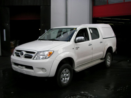 ARB HARDTOP HILUX DAL 2005 AL 2016 TETTO ALTO SENZA VETRI LATERALI