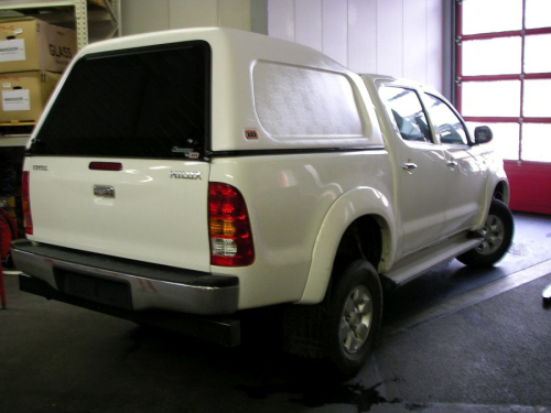 ARB HARDTOP HILUX DAL 2005 AL 2016 TETTO ALTO SENZA VETRI LATERALI