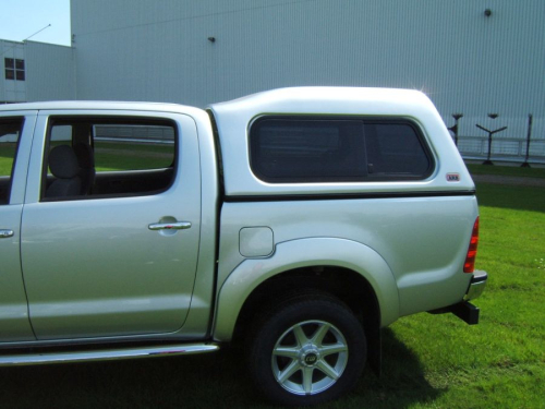 ARB HARDTOP HILUX DAL 2005 AL 2016 DOPPIA CABINA TETTO ALTO CON VETRI LATERALI SCORREVOLI